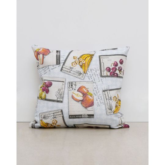 Διακοσμητική Μαξιλαροθήκη με Σχέδιο Φρούτα Recipe Fruits Multi