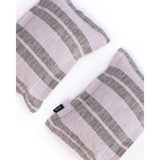 Βαμβακερή Oxford Μαξιλαροθήκη Καναπέ Δαπέδου Damian Πούδρα