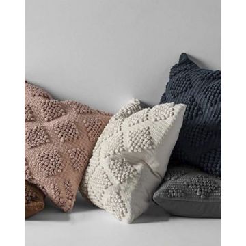 Boho 3d Ανάγλυφη Διακοσμητική Μαξιλαροθήκη Soragia σε 5 Αποχρώσεις 45x45cm 45x45cm