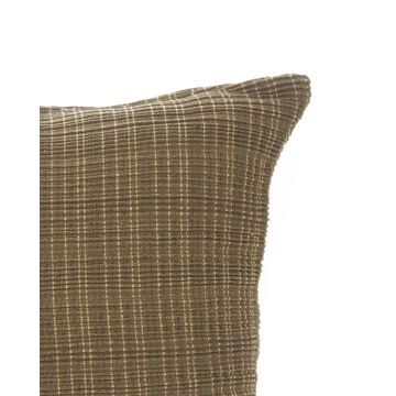 Διακοσμητική Μαξιλαροθήκη Plains 40x40cm.  40x40cm Καφέ - 