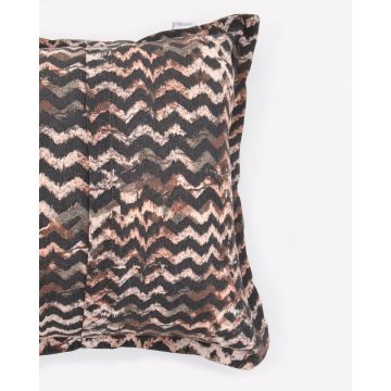 Διακοσμητική Μαξιλαροθήκη Verona Verde 40x40cm 40x40cm Καφέ - 