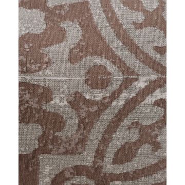 Ζακάρ Διακοσμητική Μαξιλαροθήκη Cusco 40x40cm 40x40cm Καφέ - 