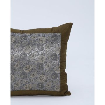 Φλοράλ Διακοσμητική Θήκη Φιγούρας Iki 40x40cm.  40x40cm Λαδί - 