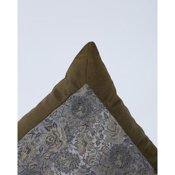 Φλοράλ Διακοσμητική Θήκη Φιγούρας Iki 40x40cm.  40x40cm Λαδί - 