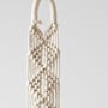 Boho Βαμβακερό Χειροποίητο Macrame Για Γλάστρα Cedar 99cm Μπεζ -  Boho Βαμβακερό Χειροποίητο Macrame Για Γλάστρα Cedar 99cm Μπεζ -