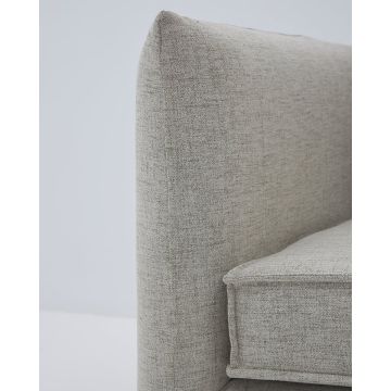 Τριθέσιος Υφασμάτινος Καναπές με Αποσπώμενο Κάλυμμα Nanterre 98x210cm - 