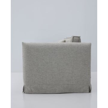 Τριθέσιος Υφασμάτινος Καναπές με Αποσπώμενο Κάλυμμα Nanterre 98x210cm - 