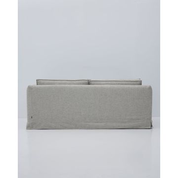 Τριθέσιος Υφασμάτινος Καναπές με Αποσπώμενο Κάλυμμα Nanterre 98x210cm - 