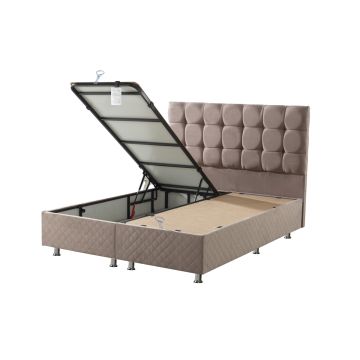 Υπέρδιπλη (160x200cm) - Μπεζ [MODEL PNN-016434.702718]