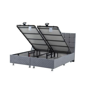 Μονή (90x200cm) - Γκρι [MODEL PNN-016434.702715] [EAN 6200111312345]