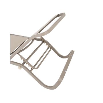 Ξαπλώστρα Αλουμινίου με Ανεξίτηλο Αδιάβροχο Ύφασμα Saeko 67x200cm - 