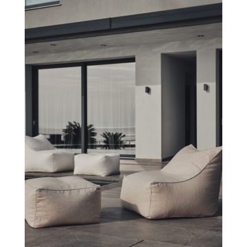 Σετ Πουφ & Σκαμπό Εξωτερικού Χώρου Water & Sun Resistant Des.D