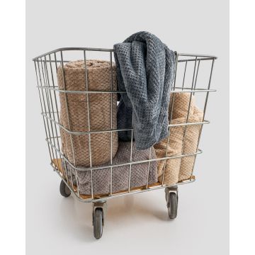 Βελουτέ Κουβέρτα Ανάγλυφη Coral Fleece Minthi 150x210cm