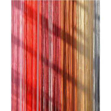 Έτοιμη Ραμμένη Κουρτίνα Κρόσσι 100x250cm Macaroni Στενό Φύλλο (90x250cm) - 