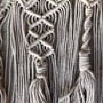 Boho Διακοσμητικό Τοίχου Macrame 3 Πλεξούδες Juanita 33x73cm Natural -  Boho Διακοσμητικό Τοίχου Macrame 3 Πλεξούδες Juanita 33x73cm Natural -
