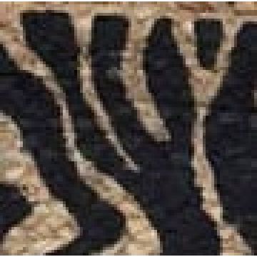 Ψάθα Πλεκτό Οικολογικό Οβάλ Χαλί Γιούτας Gimlet Design 7 40x60cm 40x60cm Μπεζ - 