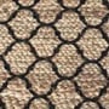 Ψάθα Πλεκτό Οικολογικό Οβάλ Χαλί Γιούτας Gimlet Design 17 50x80cm 50x80cm Μπεζ - 