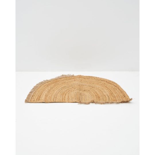 Ψάθα Πλεκτό Οικολογικό Boho Χαλί Γιούτας Σχήμα 