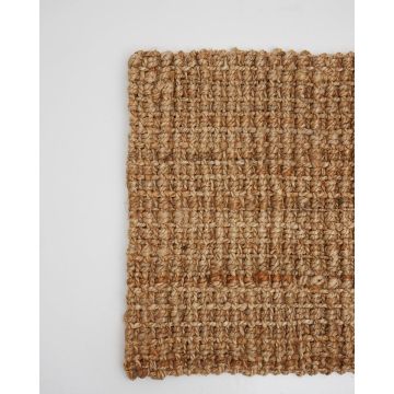 Ψάθα Πλεκτό Οικολογικό Boho Χαλάκι Γιούτα Pesante 50x80cm 50x80cm - 