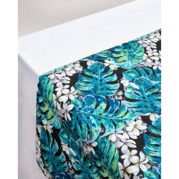 Τραβέρσα Σχέδιο Φύλλα Filipinas 30x150cm Τραβέρσα Πράσινο - 