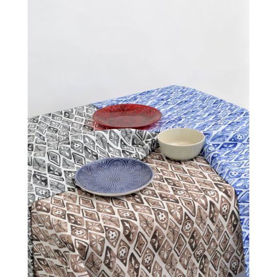 Τραπεζομάντηλο Σχέδιο Ρόμβοι Taranto σε 3 Αποχρώσεις