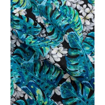 Τραβέρσα Σχέδιο Φύλλα Filipinas 30x150cm Τραβέρσα Πράσινο - 