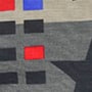 Διακοσμητική μαξιλαροθήκη New York με τυπώματα 40x40cm Γκρι - 