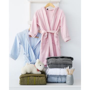 Βρεφικό Μπουρνούζι με Κουκούλα & Ρέλι Yuhu