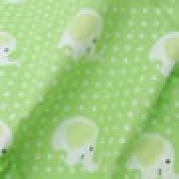 Βαμβακερό Βρεφικό Λαχανί Σεντόνι Λίκνου Elephant 80x110cm Λίκνου (80x110cm) Λαχανί - 