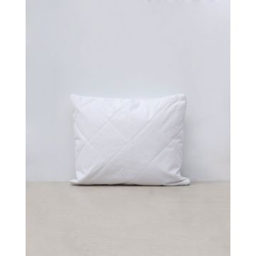 Βρεφικό Προστατευτικό Μαξιλαροθήκης Nefeli 35x45cm Άσπρο