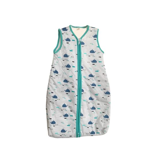 Βρεφικός Βαμβακερός Υπνόσακος με Φάλαινες Baby Sleep 50x85cm One Size (50x85cm)