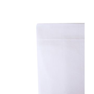 Βρεφική Βαμβακερή Μακό Κουβέρτα Λίκνου Petit 70x90cm 70x90cm Άσπρο