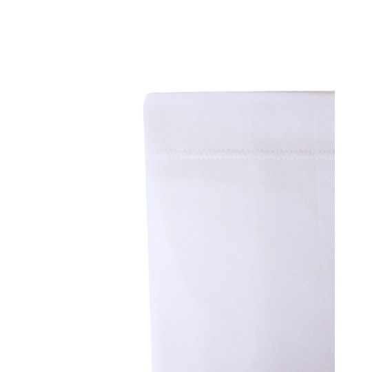 Βρεφική Βαμβακερή Μακό Κουβέρτα Λίκνου Petit 70x90cm 70x90cm Άσπρο