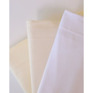 Βρεφική Βαμβακερή Μακό Κουβέρτα Λίκνου Petit 70x90cm 70x90cm Άσπρο - 