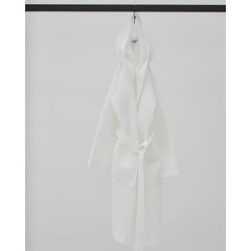 3D Πικέ Pima Cotton Waffle Παιδικό Μπουρνούζι Κιμονό Oliver Άσπρο