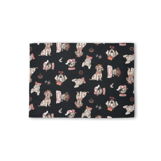 Σουπλά Σύμμεικτο Βαμβάκι με Σκυλάκια Woof 48x67cm 48x67cm Multi