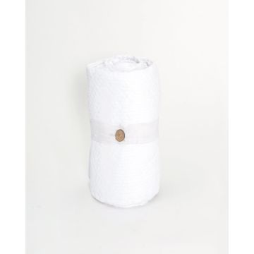 3D Βαμβακερή Πετροπλυμένη Ζακάρ Βρεφική Κουβέρτα με Σχέδιο Aztec Tourmali σε 4 Αποχρώσεις 2 Διαστάσεις - 