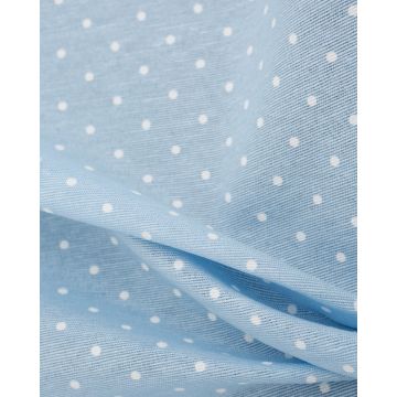 Σουπλά Σύμμεικτο Βαμβάκι Πουά Σχέδιο Bullet 48x67cm 48x67cm Σιέλ - 