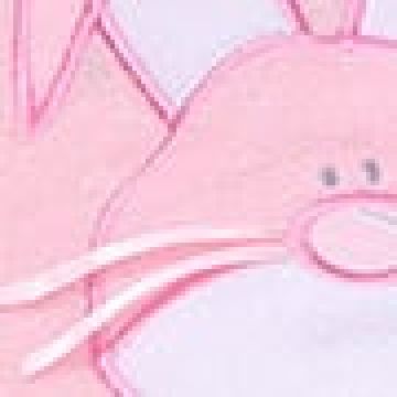 Βρεφική Θήκη Μπιμπερό Κέντημα Λαγουδάκι Rabbit One Size Ροζ - 