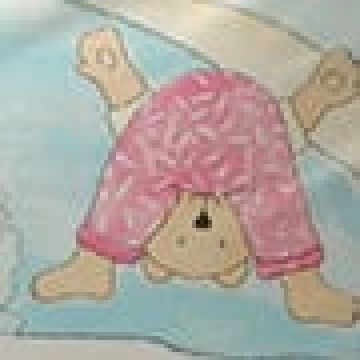 Βαμβακερή Παιδική Ροζ Μαξιλαροθήκη Τεμάχιο Gym 40x40cm 40x40cm Ροζ - 