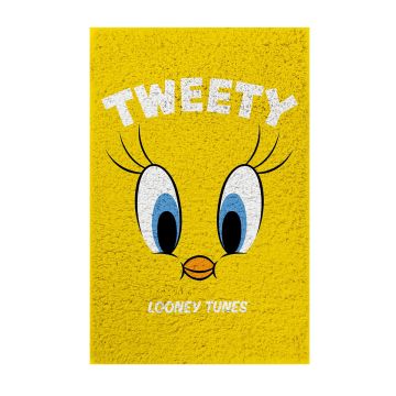 Παιδικό Χαλί Tweety Des.1 Warner Bros σε 2 Διαστάσεις Κίτρινο - 