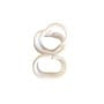 Σετ 12 Τεμαχίων Λευκοί Πλαστικοί Κρίκοι Κουρτίνας Μπάνιου Shower Άσπρο - 