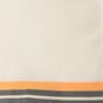 Υφαντό Γάντι Μπάνιου με Γκρι και Κίτρινη Ρίγα Sponge 18x26cm One Size (18x26cm) Εκρού - 