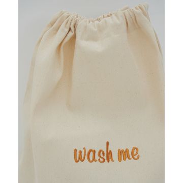 Πουγκί Αποθήκευσης με Εκάι Κέντημα Wash Me Dutch 38x53cm One Size (38x53cm) Εκρού - 