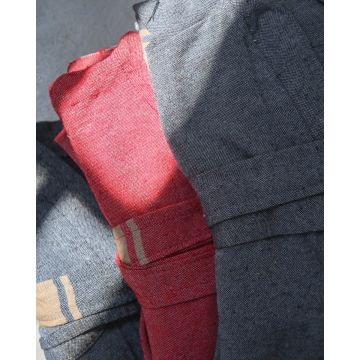 Unisex Μπουρνούζι Κιμονό με Φάσα και Κρόσσι Mojito One Size