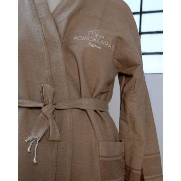 Unisex Μπουρνούζι Κιμονό με Φάσα και Κρόσσι Mojito One Size - 