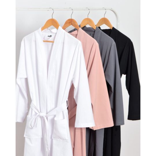 Μονόχρωμη Ρόμπα Stonewashed Luxury σε 4 Αποχρώσεις