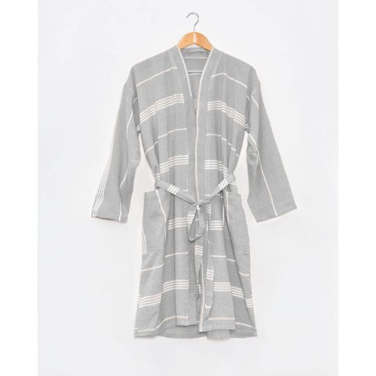 Unisex Μπουρνούζι Κιμονό Αργαλειού Stheno 101x64cm One Size (101x64cm)