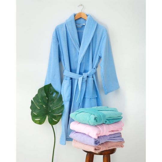 Βαμβακερό Βελουτέ Μπουρνούζι Berlin S/M