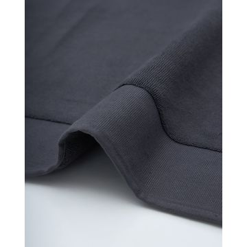 Βαμβακερό Πετσετέ Ανθρακί Δίκλωνο Πατάκι Μπάνιου με Φάσα Irma 60x90cm 60x90cm Ανθρακί - 